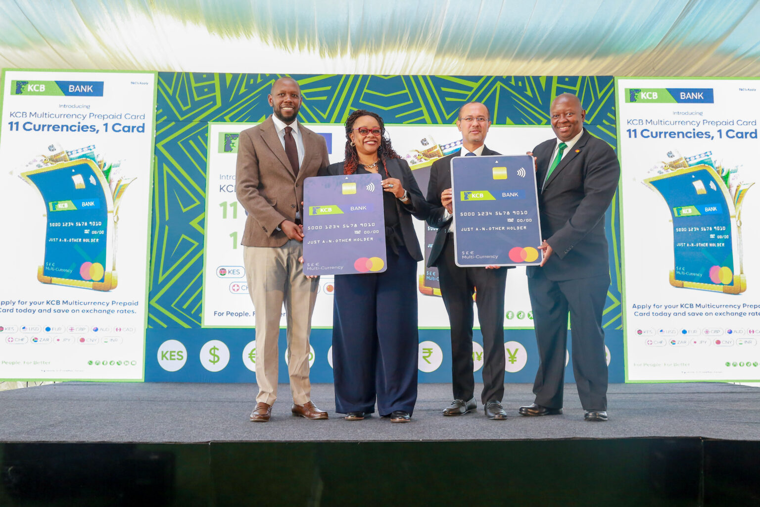 KCB et Mastercard dévoilent la première carte multidevises Platinum du Kenya